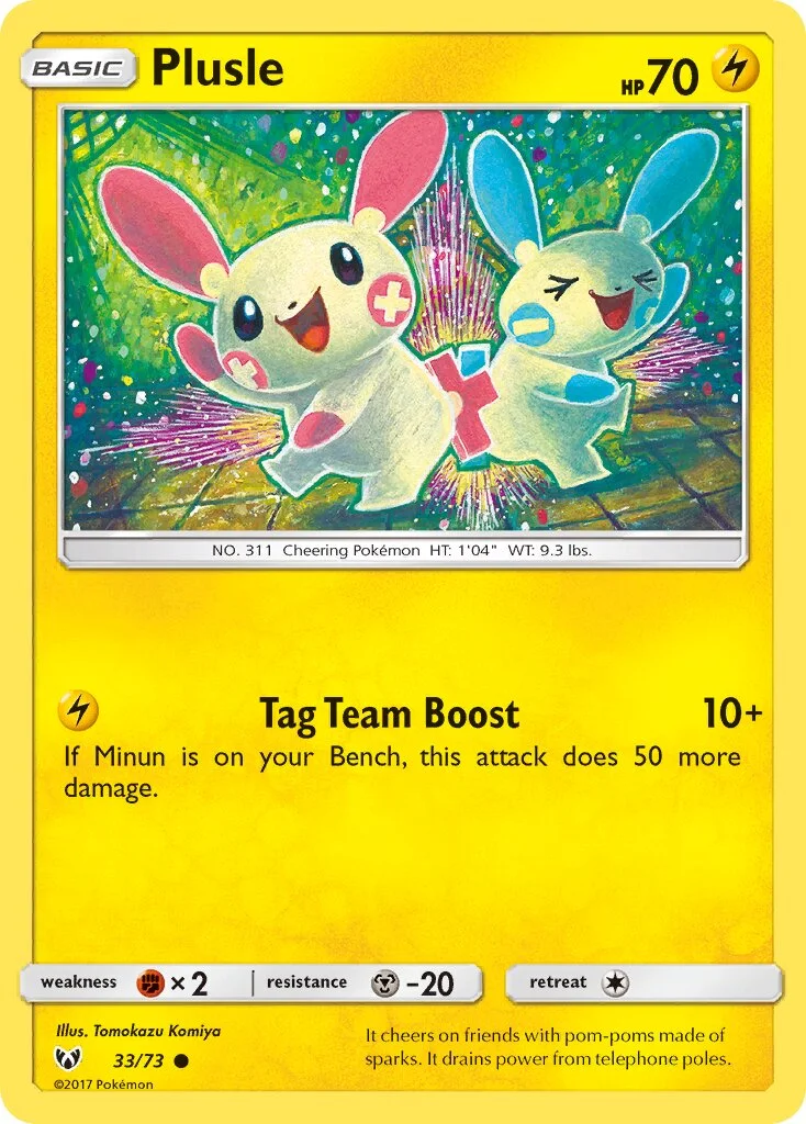 Plusle 「SLG 33/73」「EN」