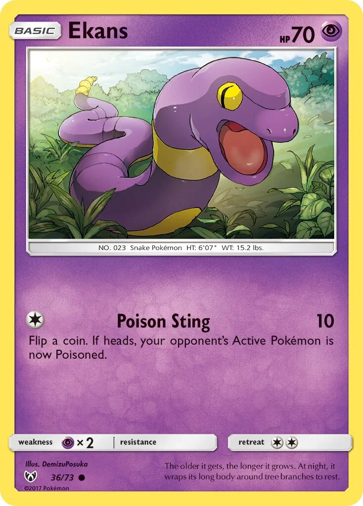 Ekans 「SLG 36/73」「EN」