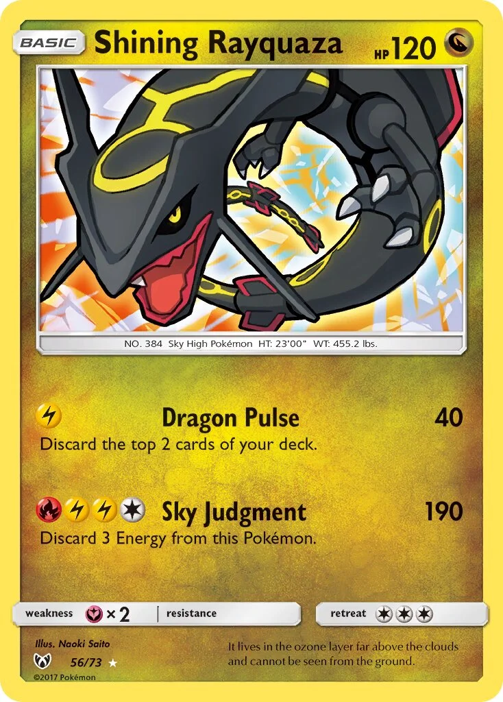 Shining Rayquaza 「SLG 56/73」「EN」