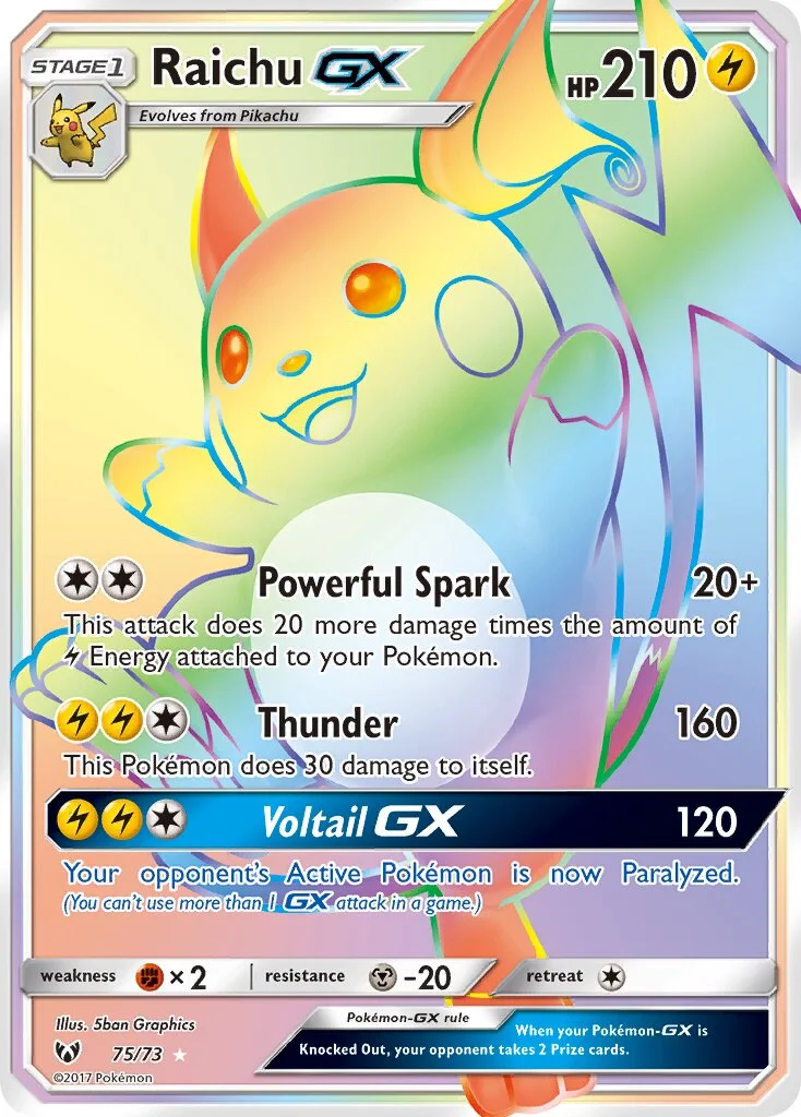 Raichu-GX 「SLG 75/73」「EN」