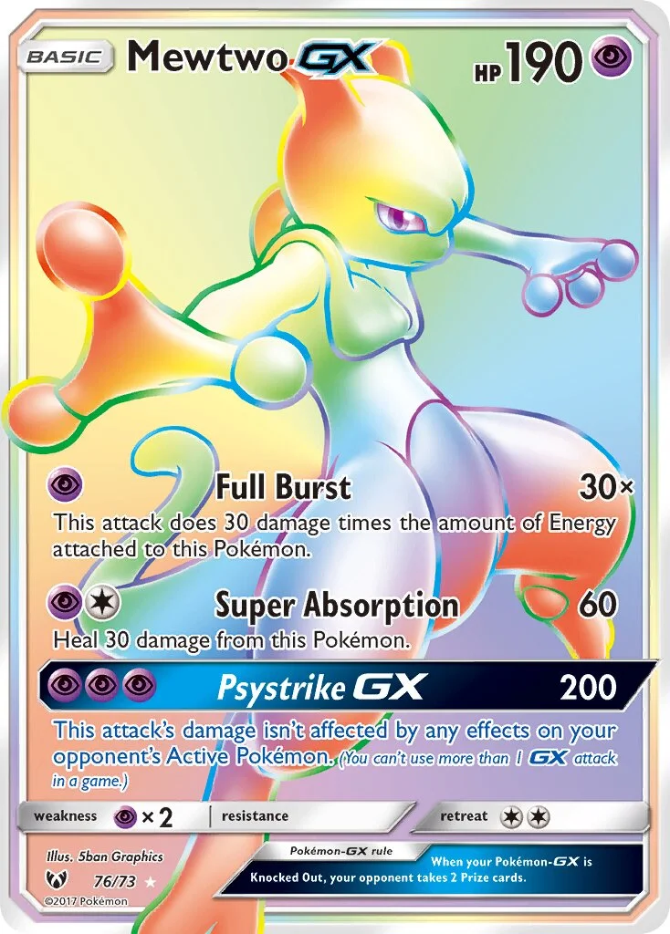 Mewtwo-GX 「SLG 76/73」「EN」