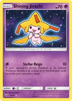 Shining Jirachi #42/73 · Pokémon