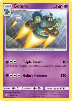 Golurk #44/73 · Pokémon