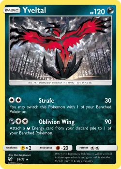 Yveltal #54/73 · Pokémon