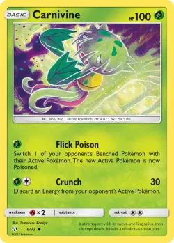 Carnivine #6/73 · Pokémon