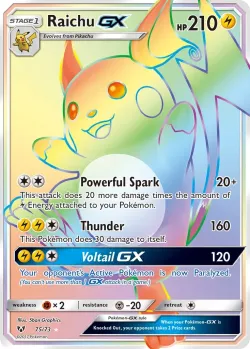 Raichu-GX 「SLG 75/73」「EN」