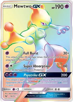 Mewtwo-GX 「SLG 76/73」「EN」