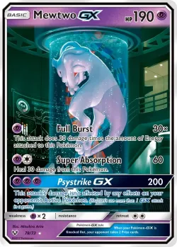 Mewtwo-GX 「SLG 78/73」「EN」