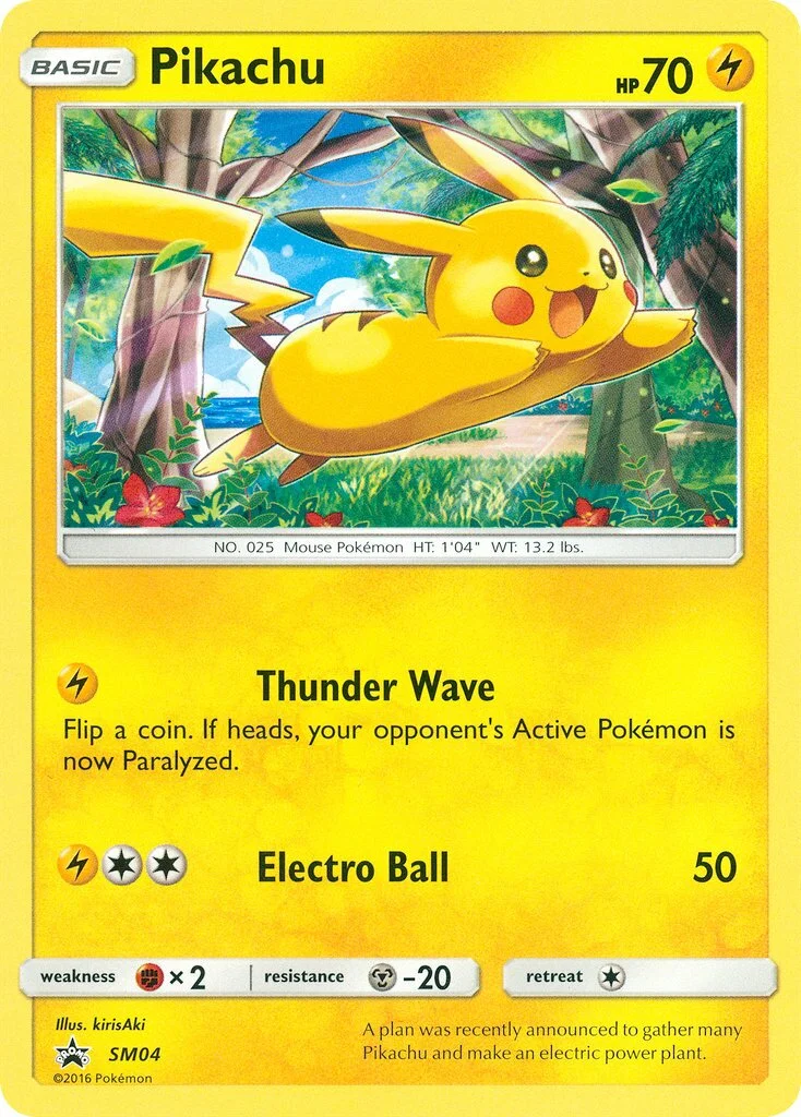 Pikachu 「SMP SM04」「EN」