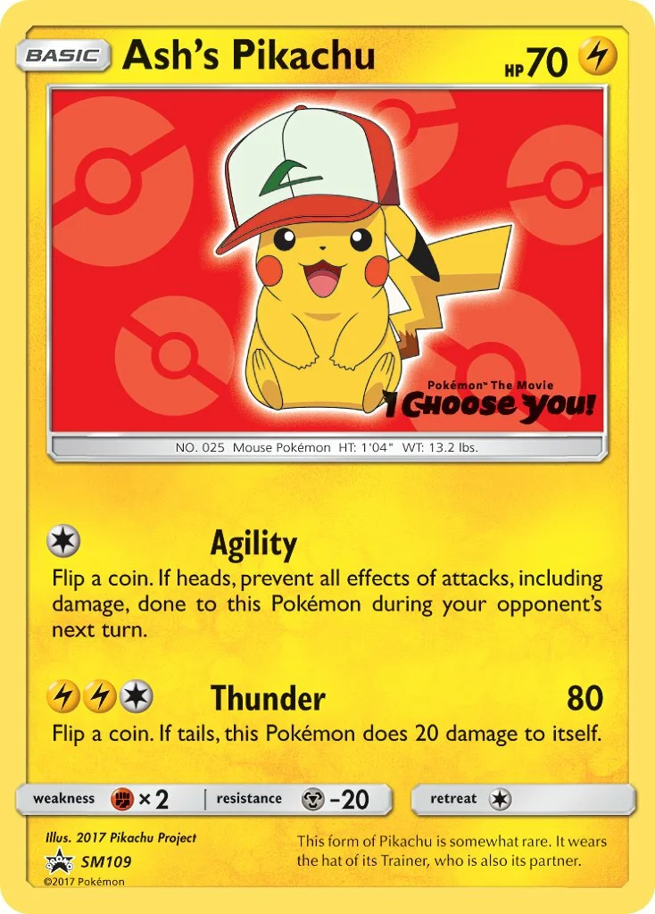 Ash's Pikachu 「SMP SM109」「EN」