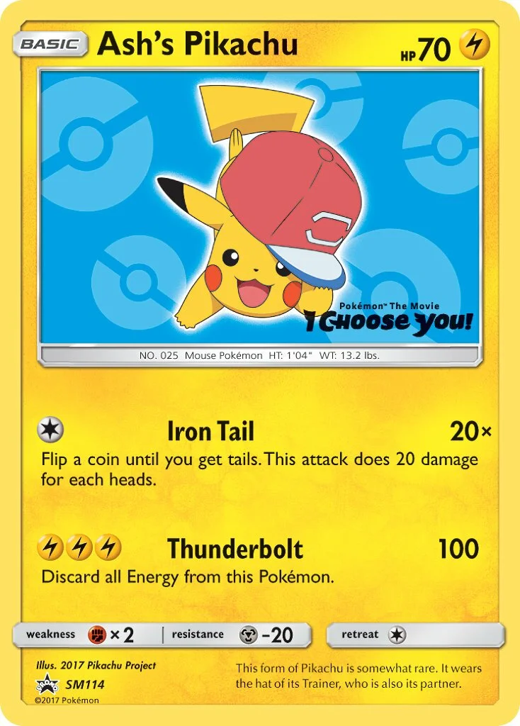Ash's Pikachu 「SMP SM114」「EN」