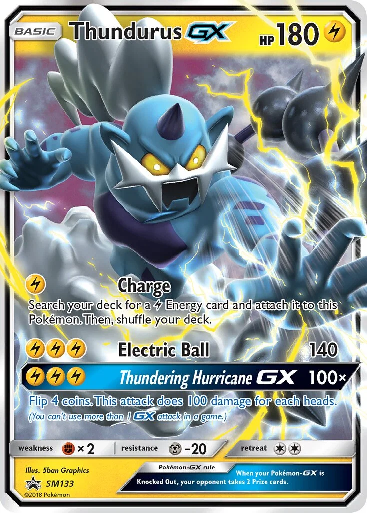 Thundurus-GX 「SMP SM133」「EN」