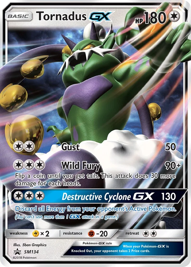 Tornadus-GX 「SMP SM134」「EN」