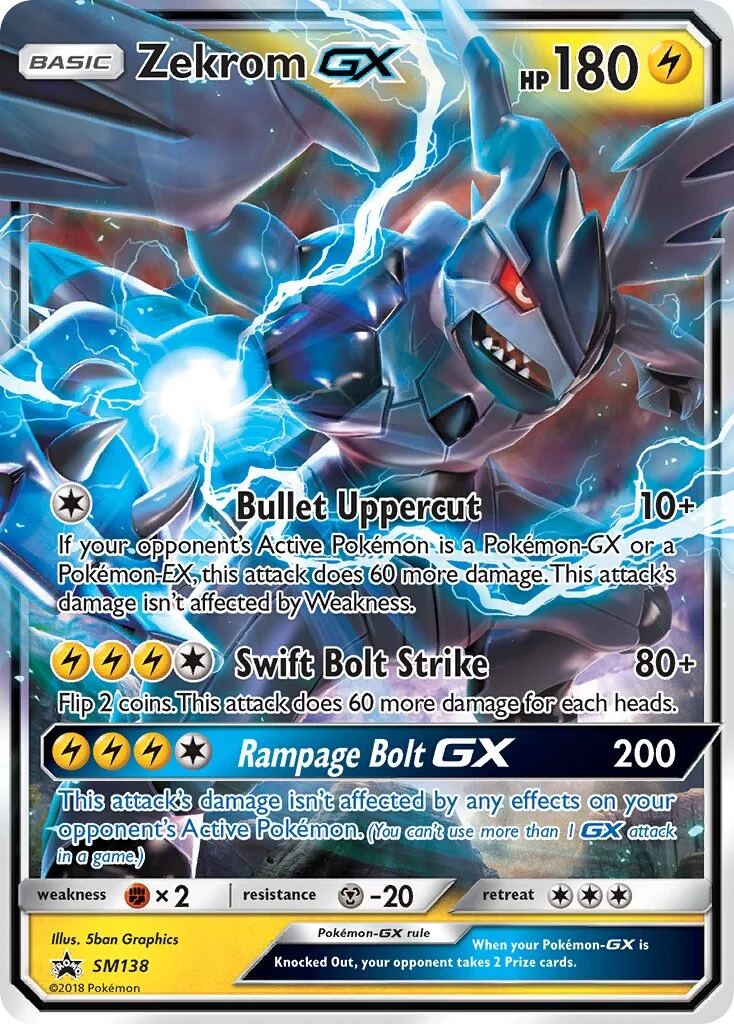 Zekrom-GX 「SMP SM138」「EN」