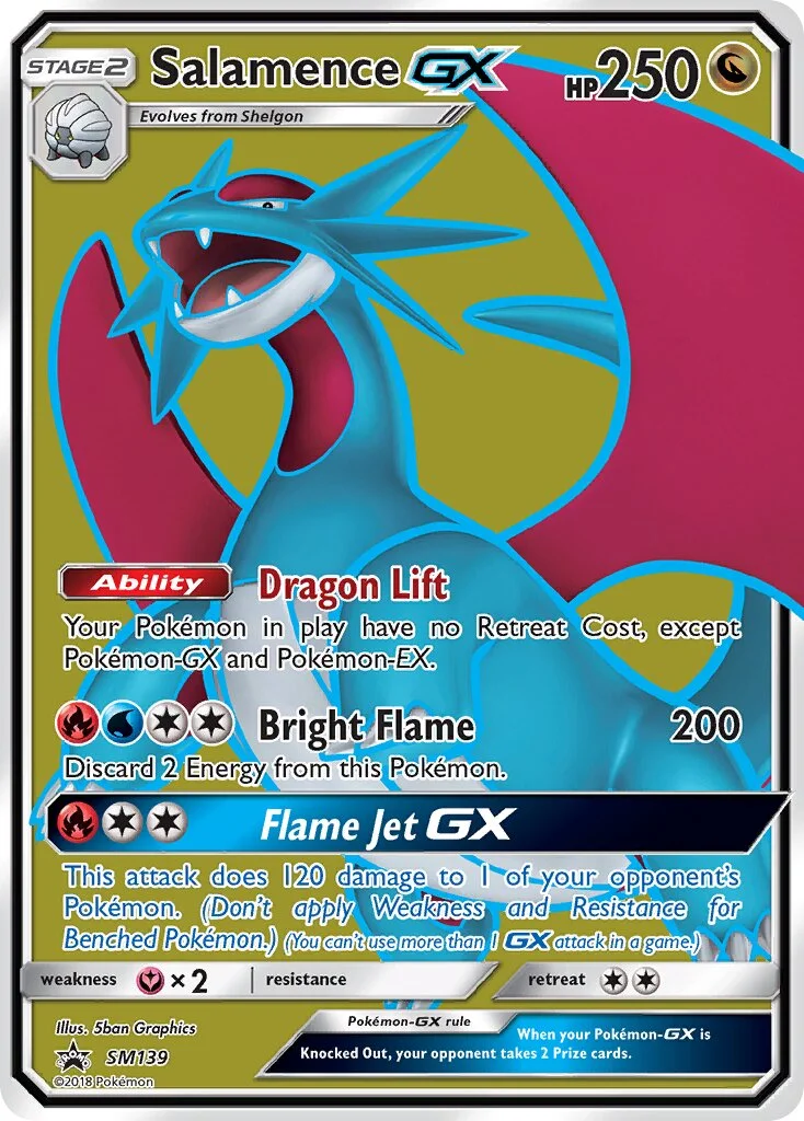 Salamence-GX 「SMP SM139」「EN」