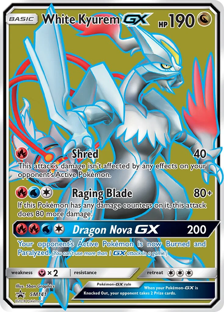 White Kyurem-GX 「SMP SM141」「EN」
