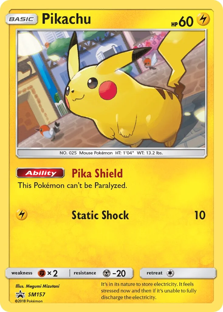 Pikachu 「SMP SM157」「EN」