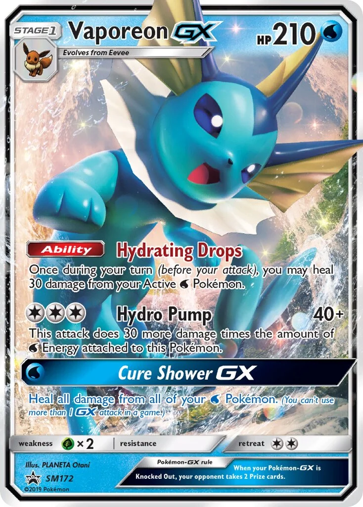 Vaporeon-GX 「SMP SM172」「EN」