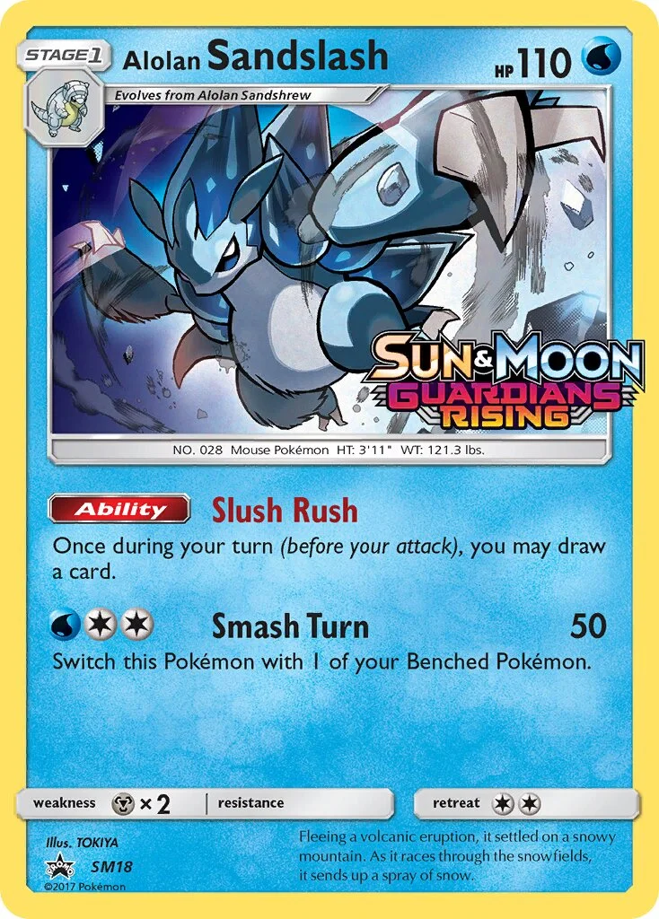 Alolan Sandslash 「SMP SM18」「EN」