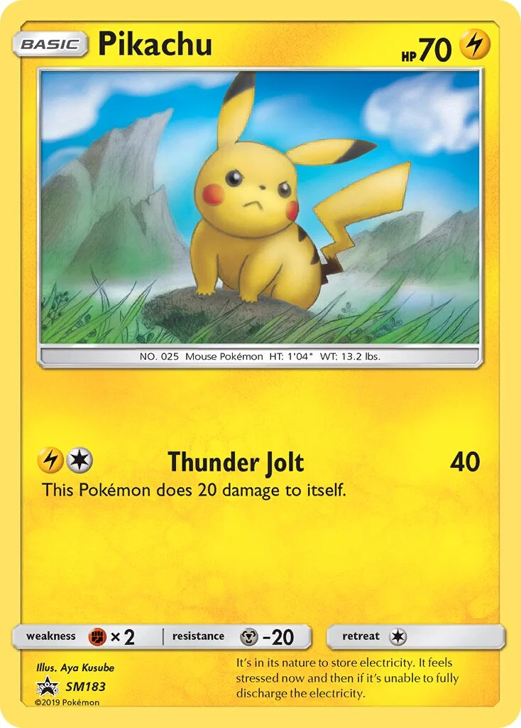 Pikachu 「SMP SM183」「EN」