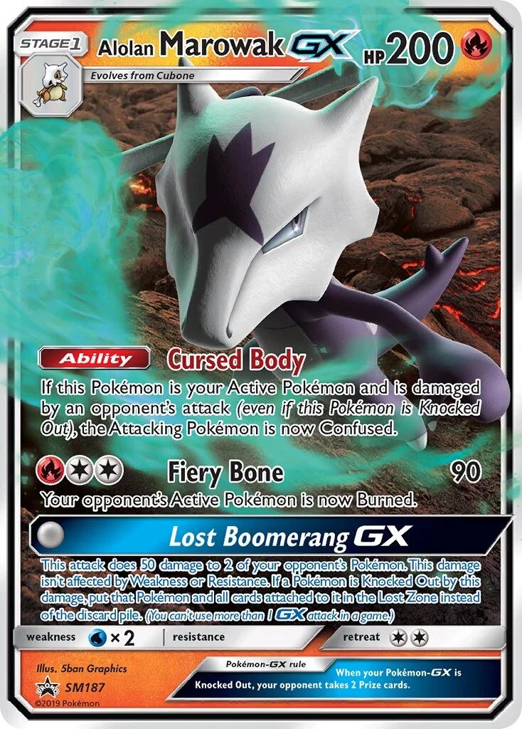 Alolan Marowak-GX 「SMP SM187」「EN」