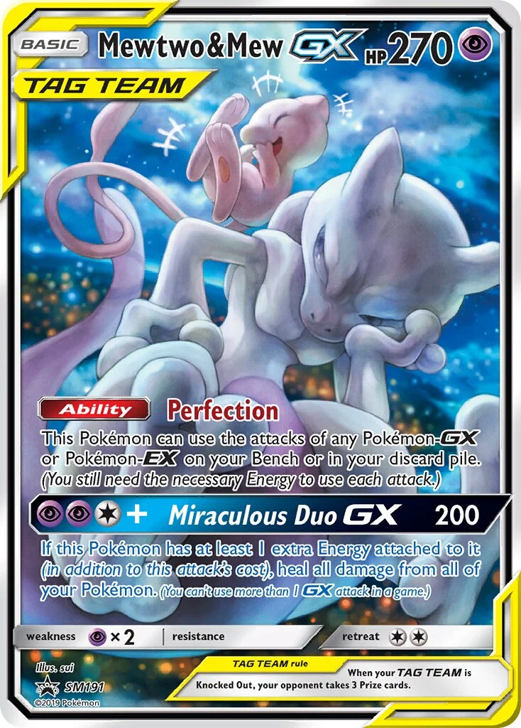 Mewtwo & Mew-GX 「SMP SM191」「EN」