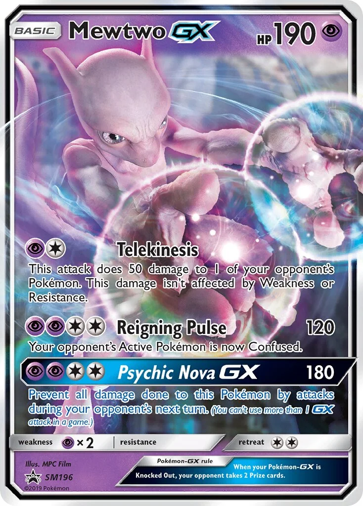 Mewtwo-GX 「SMP SM196」「EN」