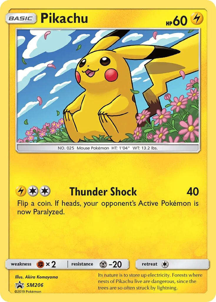 Pikachu 「SMP SM206」「EN」