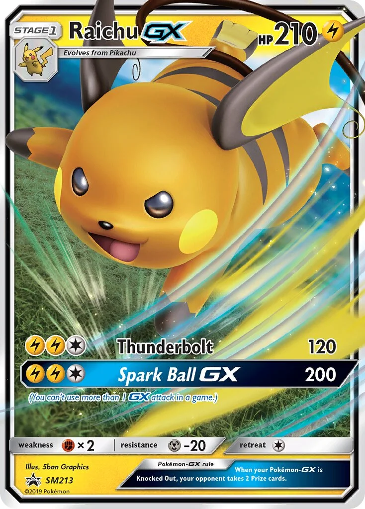 Raichu-GX 「SMP SM213」「EN」