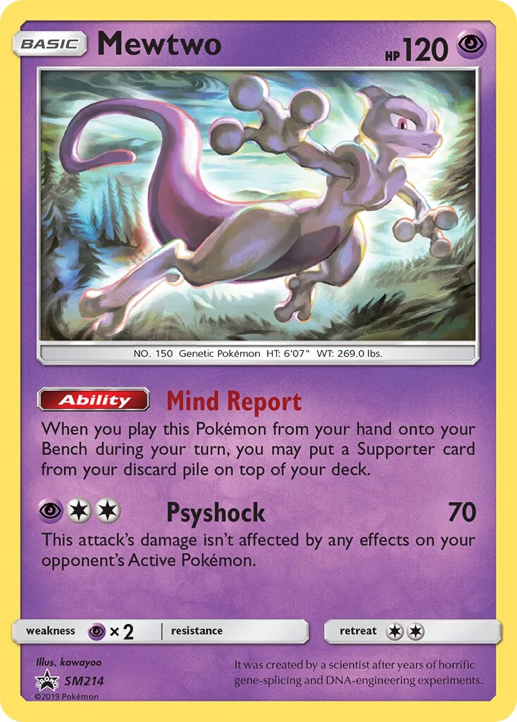 Mewtwo 「SMP SM214」「EN」