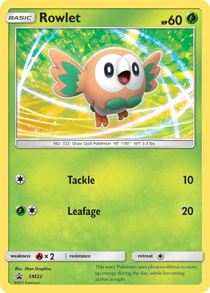 Rowlet 「SMP SM22」「EN」