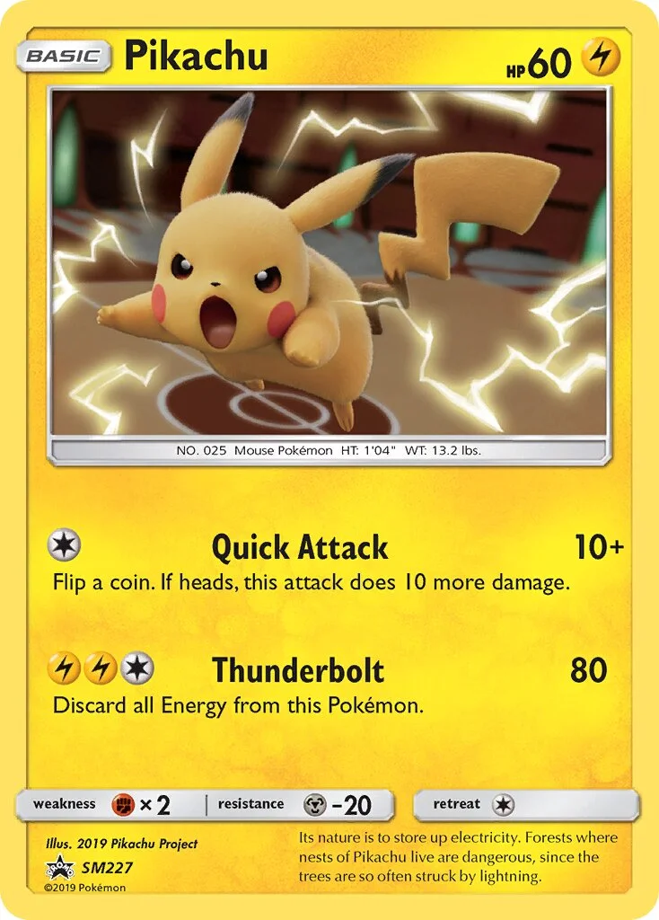 Pikachu 「SMP SM227」「EN」