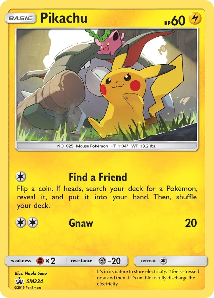 Pikachu 「SMP SM234」「EN」