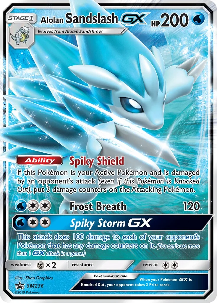 Alolan Sandslash-GX 「SMP SM236」「EN」