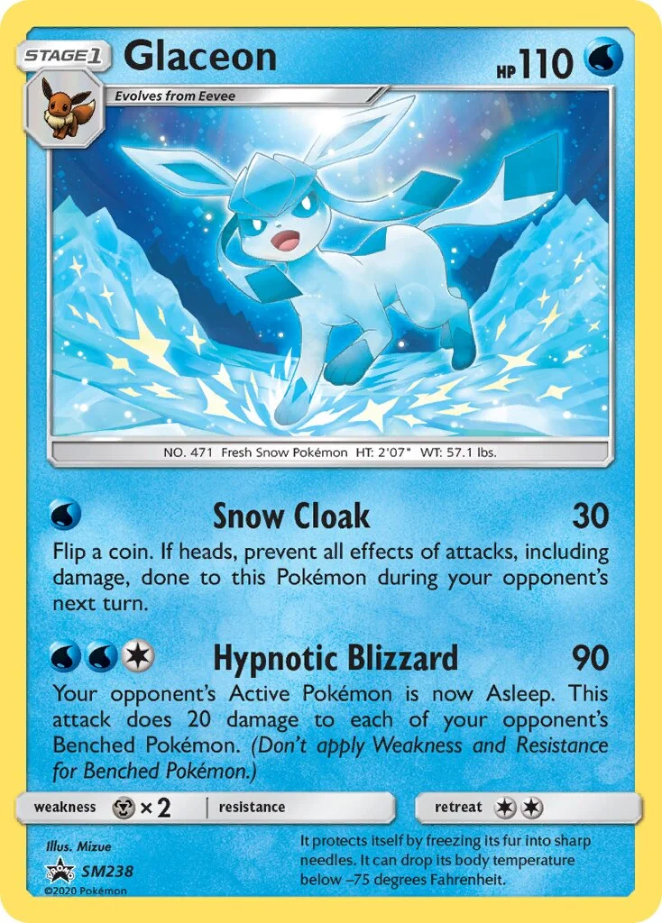 Glaceon 「SMP SM238」「EN」