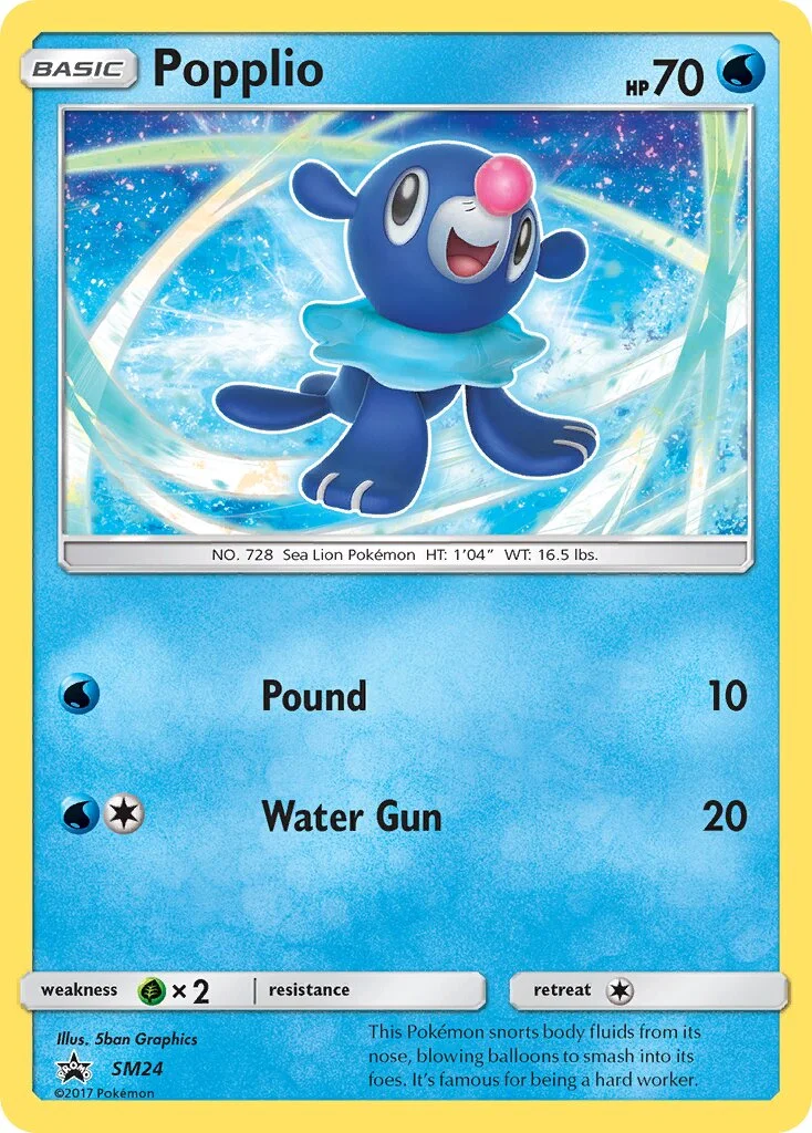 Popplio 「SMP SM24」「EN」