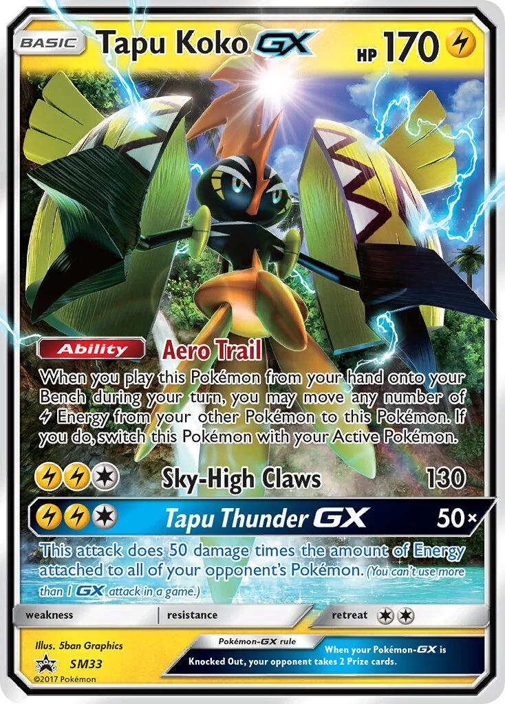Tapu Koko-GX 「SMP SM33」「EN」