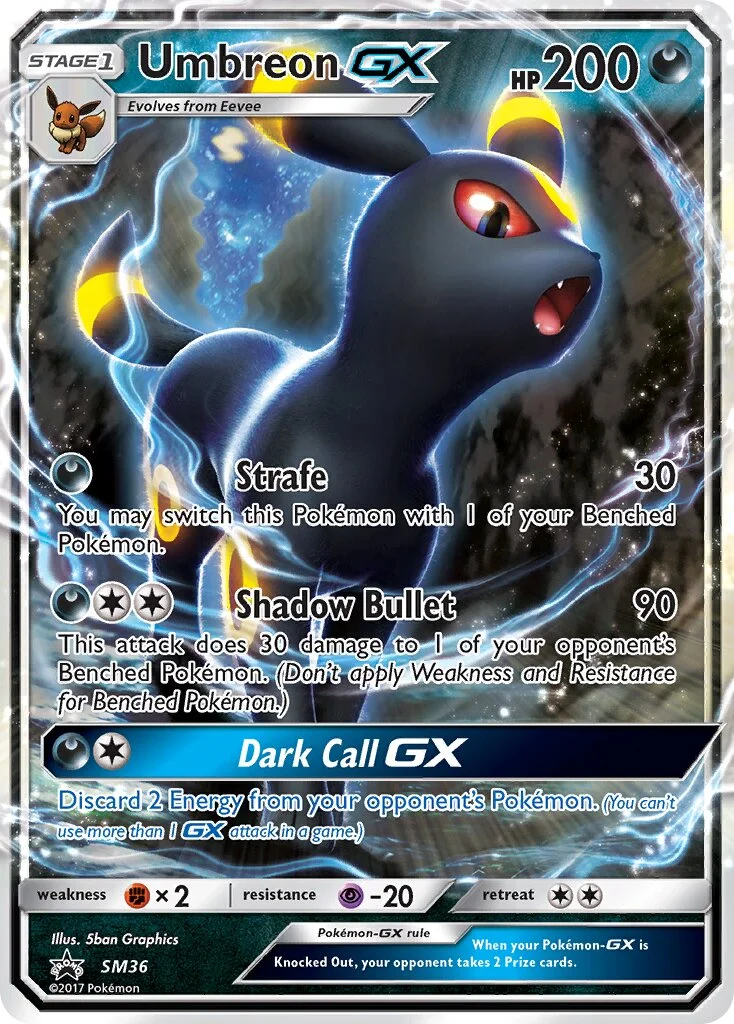Umbreon-GX 「SMP SM36」「EN」