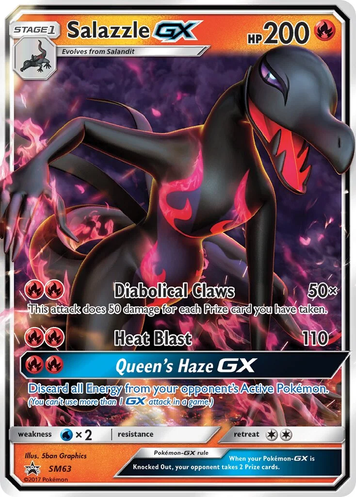 Salazzle-GX 「SMP SM63」「EN」
