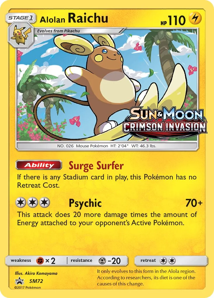 Alolan Raichu 「SMP SM72」「EN」