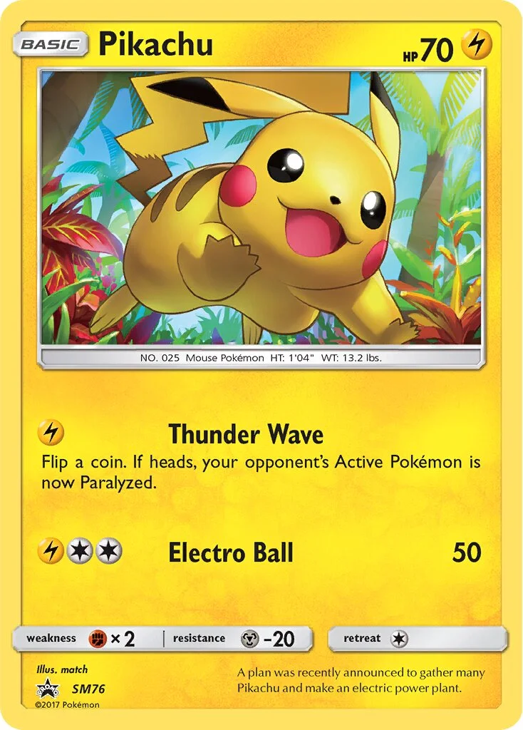 Pikachu 「SMP SM76」「EN」