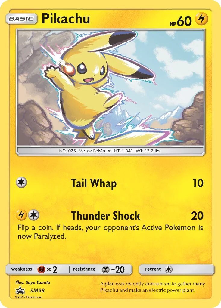 Pikachu 「SMP SM98」「EN」