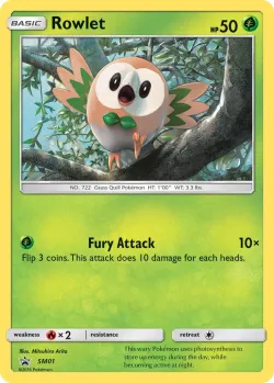 Rowlet #SM01 · Pokémon