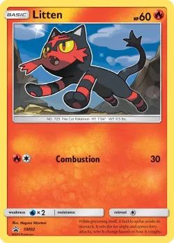 Litten #SM02 · Pokémon