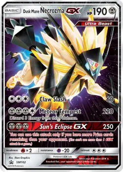 Dusk Mane Necrozma-GX #SM102 · Pokémon