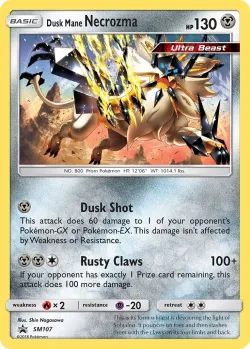 Dusk Mane Necrozma #SM107 · Pokémon