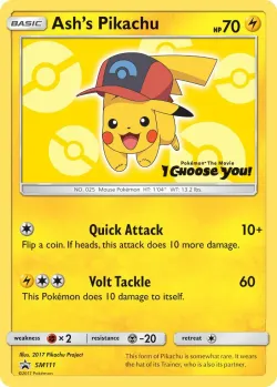 Ash's Pikachu #SM111 · Pokémon