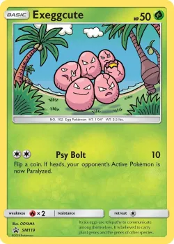 Exeggcute #SM119 · Pokémon
