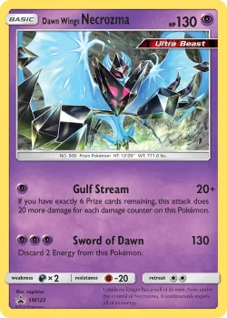 Dawn Wings Necrozma #SM123 · Pokémon