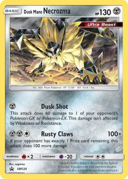Dusk Mane Necrozma #SM124 · Pokémon
